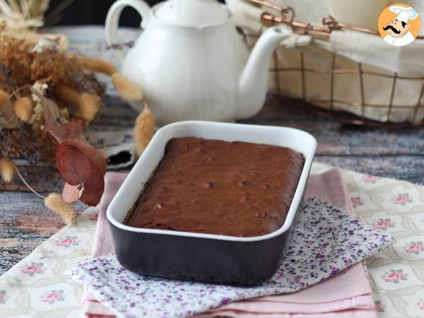 Chokolade- og valnøddebrownie på Air fryer - foto 3