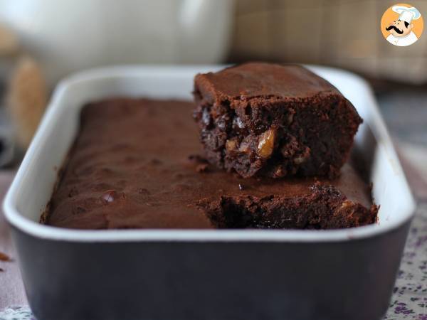 Chokolade- og valnøddebrownie på Air fryer - foto 5