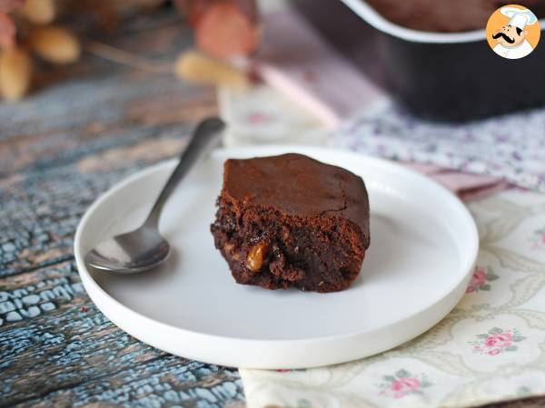 Chokolade- og valnøddebrownie på Air fryer - foto 7