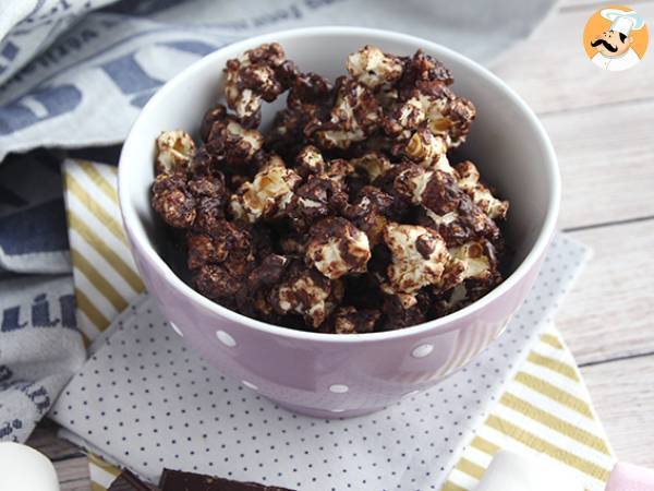 Chokoladepopcorn og skumfiduser - foto 5