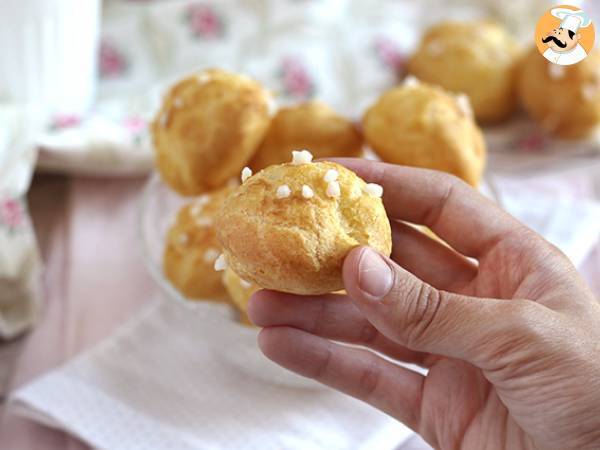 Chouquettes, choux med perlesukker - foto 4