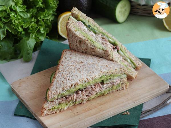 Club sandwich med tun og avocado - foto 5