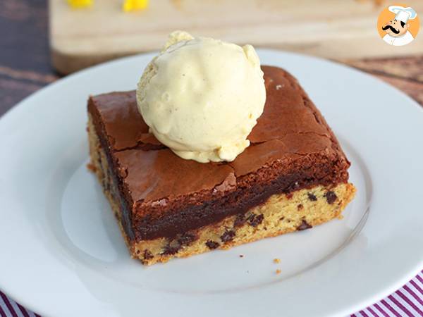 Cookie- og browniekage perfekt til en snack!