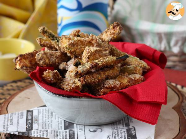 Courgette-fritter med Air fryer