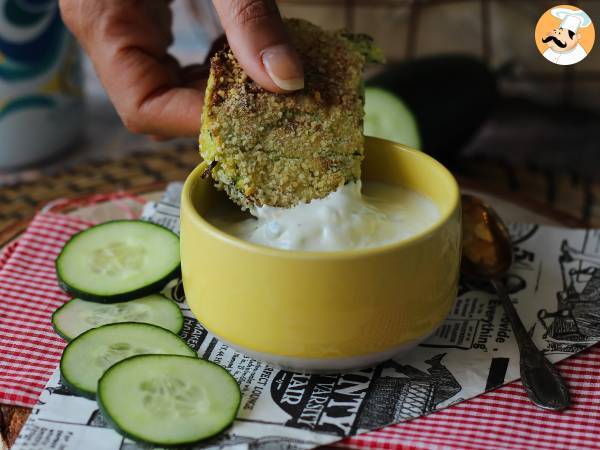 Courgette- og kartoffelburger i air fryer - foto 2