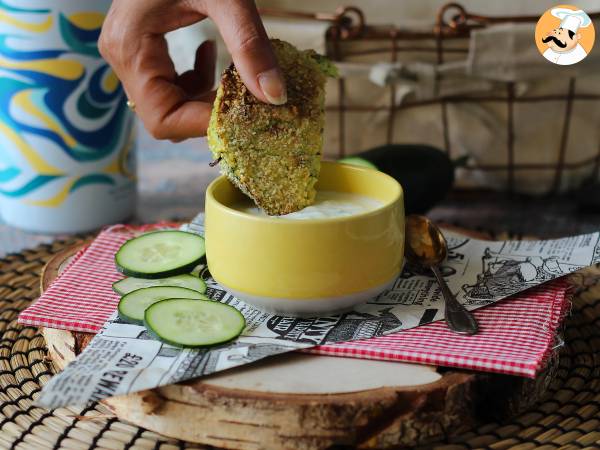 Courgette- og kartoffelburger i air fryer - foto 5