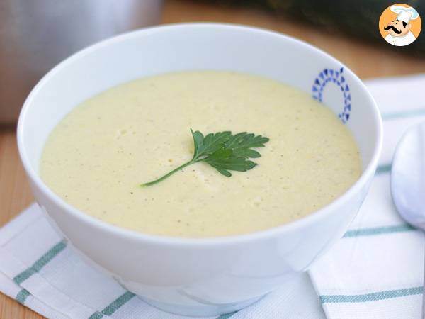 Courgettsuppe med fløde