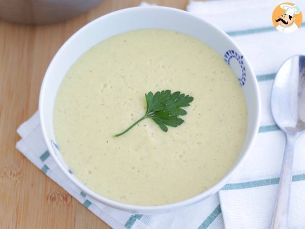 Courgettsuppe med fløde - foto 2