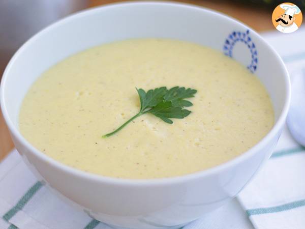 Courgettsuppe med fløde - foto 3