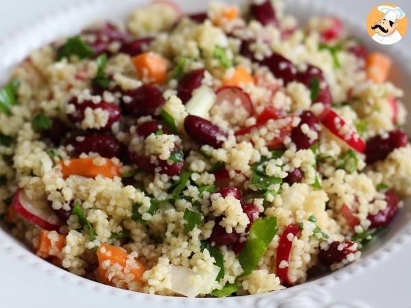 Couscous-salat er en enkel, sund og farverig forret! - foto 2