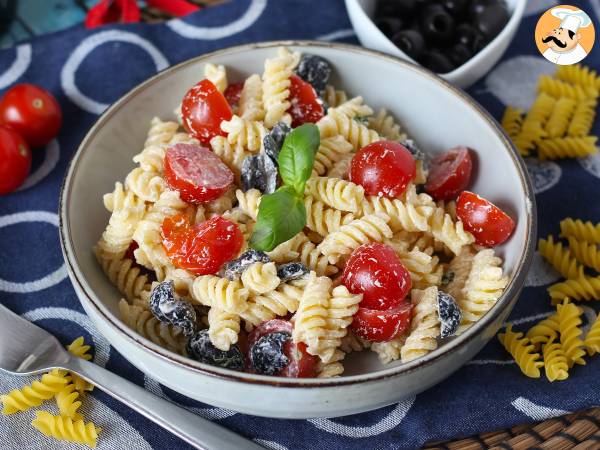 Cremet kold pasta, klar på mindre end 10 minutter! - foto 2