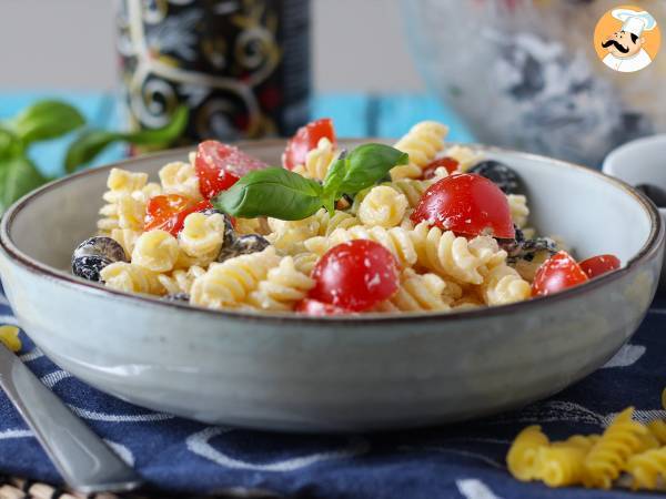 Cremet kold pasta, klar på mindre end 10 minutter! - foto 3