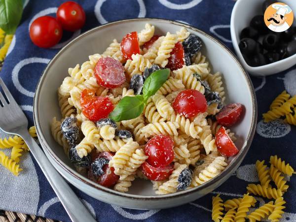 Cremet kold pasta, klar på mindre end 10 minutter! - foto 5