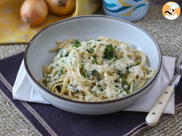 Cremet løgpasta: en velsmagende og superbillig forret! - foto 5