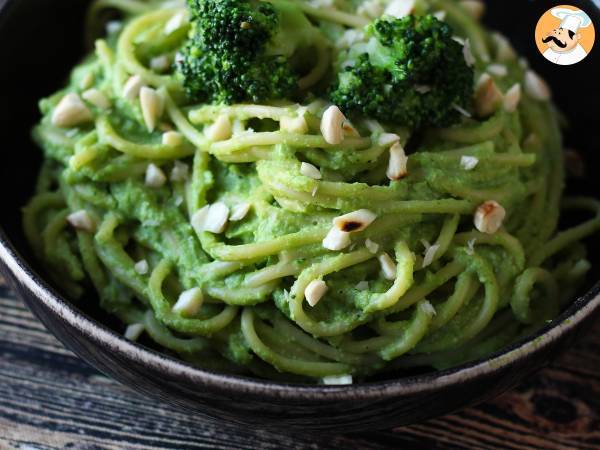 Cremet pasta med broccoli og mandler: en lettilberedt og velsmagende ret - foto 6