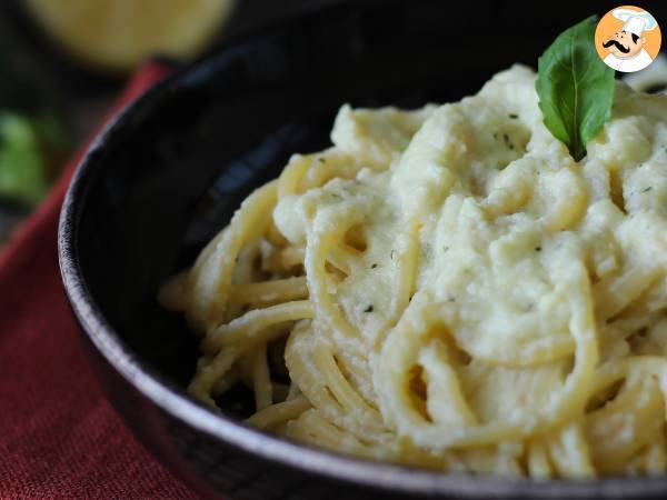 Cremet pasta med courgetter og græsk yoghurt - foto 5