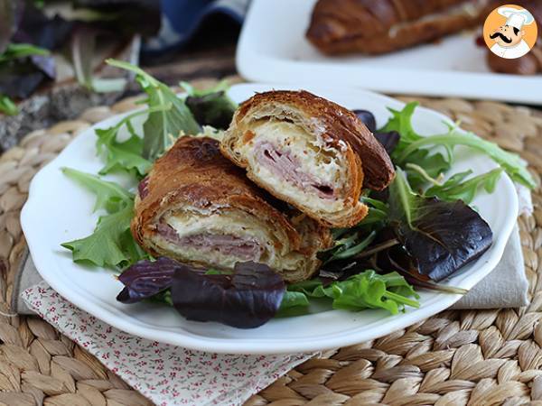 Croissanter med skinke og ost - foto 2