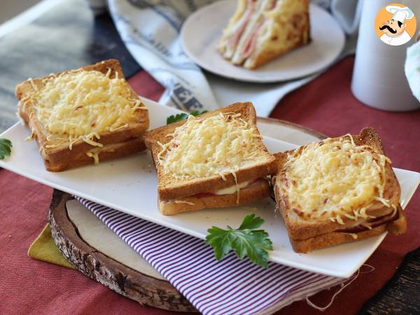 Croque monsieur med Air Fryer