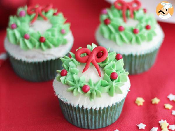 Cupcakes pyntet til jul - foto 3