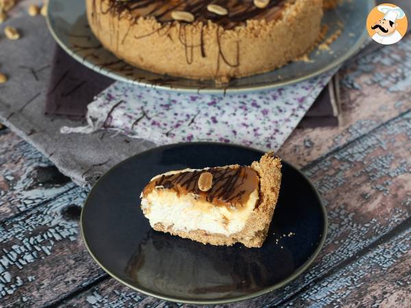 Ekstra gourmand cheesecake i Snickers-stil - foto 2