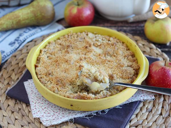 Ekstra sprød og smeltende æble-pære-crumble - foto 5