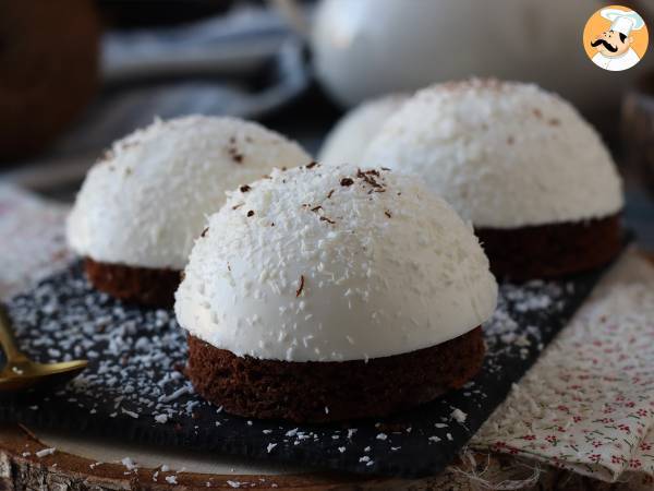 En chokolade- og kokosdessert, der både smelter og er sprød! - foto 3