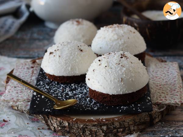 En chokolade- og kokosdessert, der både smelter og er sprød! - foto 6