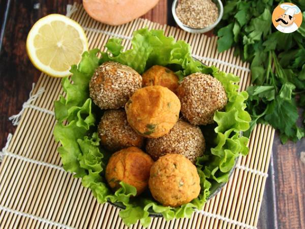 Falafel med søde kartofler