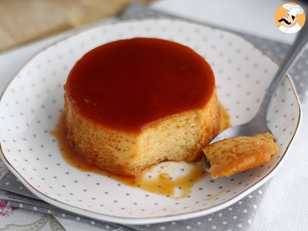 Flan med kondenseret mælk