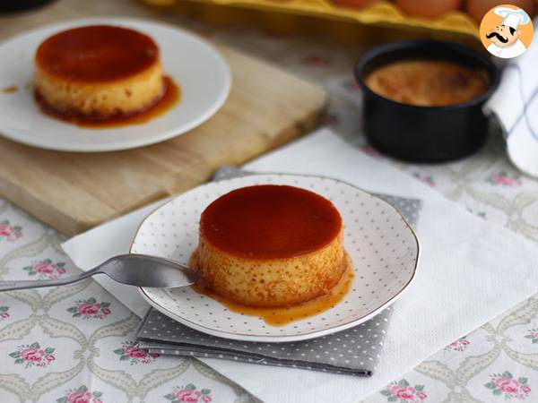 Flan med kondenseret mælk - foto 2