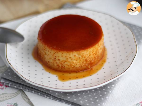 Flan med kondenseret mælk - foto 3