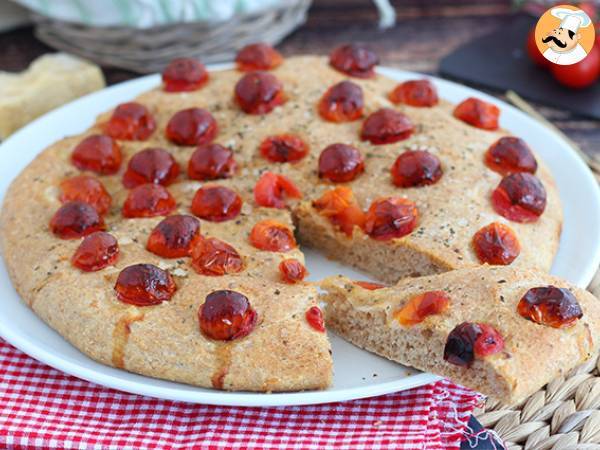 Focaccia med cherrytomater - foto 2