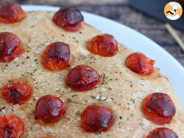 Focaccia med cherrytomater - foto 3