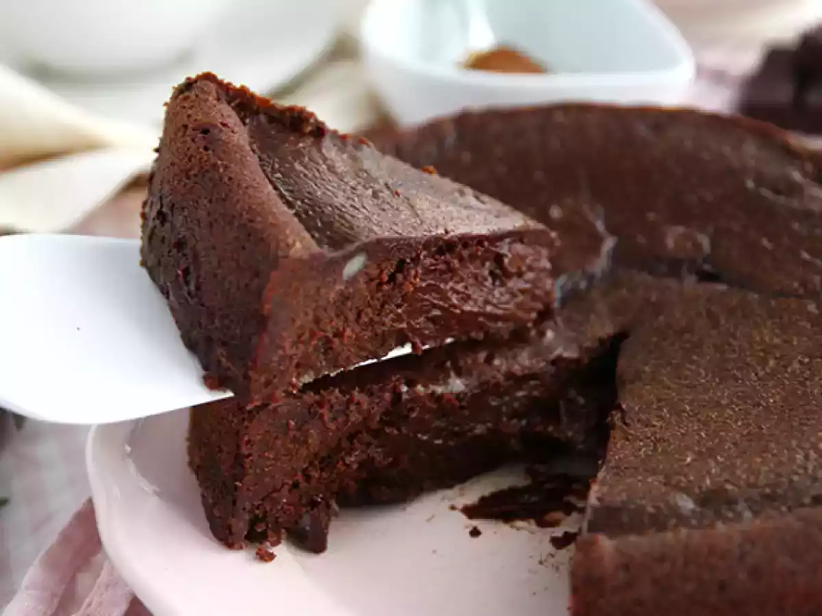 Fondant med chokolade og saltet smørkaramel - foto 5