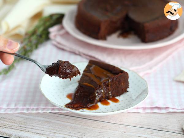 Fondant med chokolade og saltet smørkaramel - foto 3