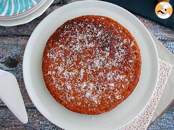 Fondantkage med søde kartofler og kokos - foto 3