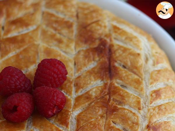 Frangipane-hindbær-pistacie-galette des rois - foto 3