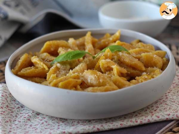 Frisk butternut-pasta med kun 2 ingredienser