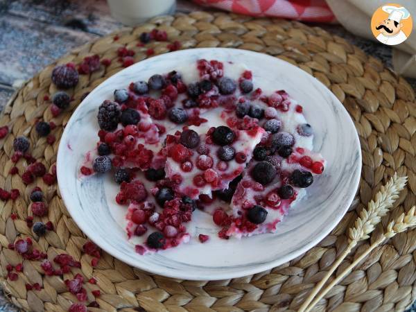 Frosne yoghurtbarer med rød frugt - foto 4