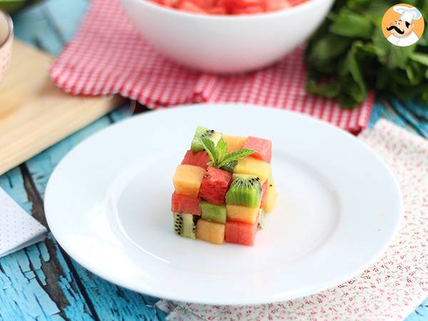 Fruit Rubik's Cube, designerfrugtsalaten - foto 3