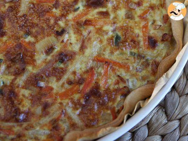 Grøntsags- og baconquiche, som alle elsker! - foto 2