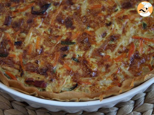 Grøntsags- og baconquiche, som alle elsker! - foto 3