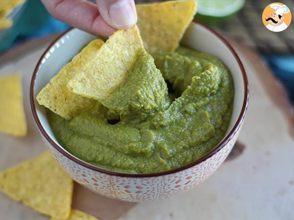 Guacamole med ærter og lime - foto 3