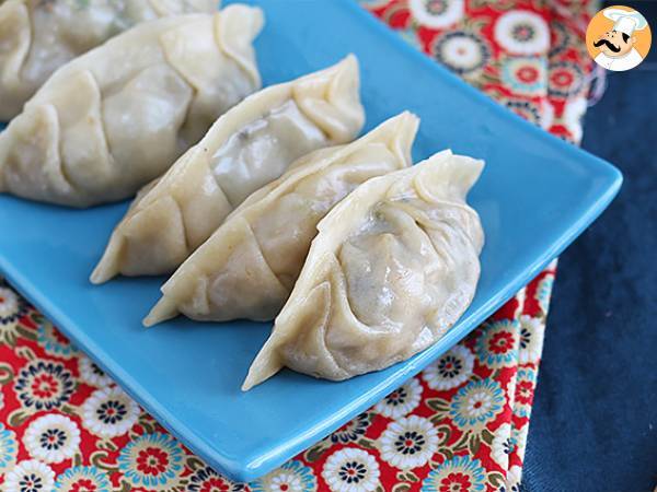 Gyozas med kylling, gulerødder og svampe - foto 7