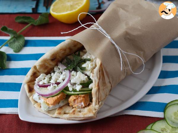 Gyros med laks, den perfekte græske fiskesandwich til sommeren! - foto 5