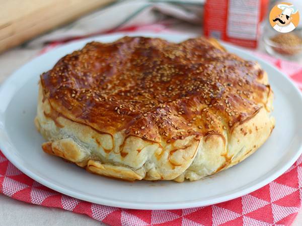 Hamburger-tærte, en cheeseburger til deling! - foto 3