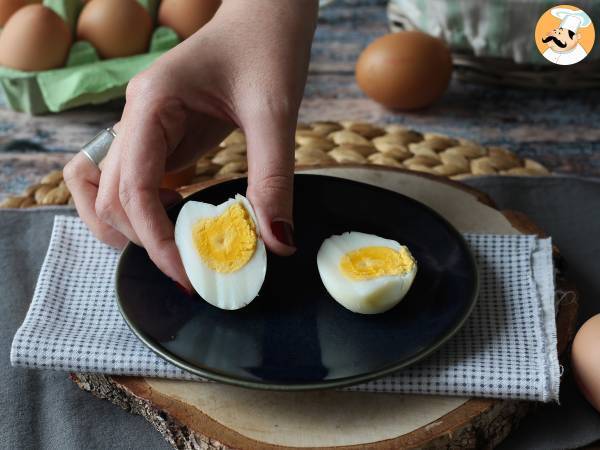 Hårdkogte æg i Air fryer - foto 3