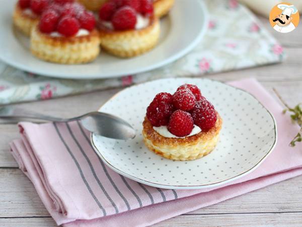 Hindbær og mascarpone vol au vent - foto 2