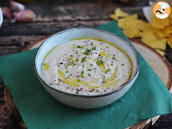 Hummus med hvide bønner og kokosmælk - foto 3