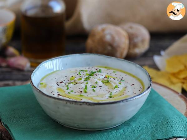 Hummus med hvide bønner og kokosmælk - foto 4